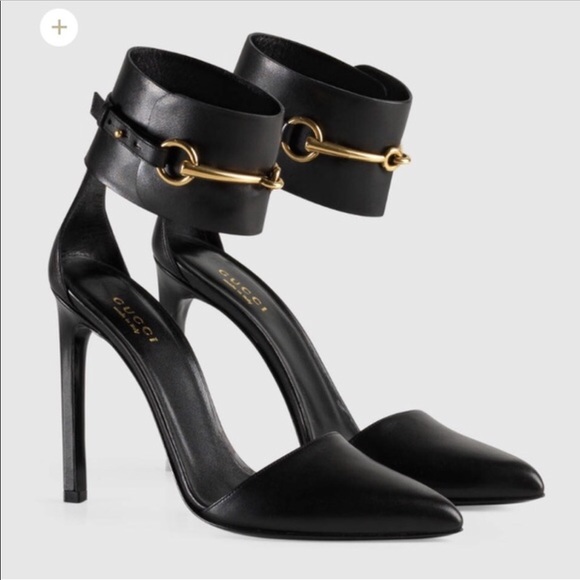 Gucci Shoes - Gucci horsebit ankle cuff-pump